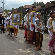 The cremation of a guru, Budakeling, Bali