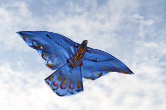 Wayan's kite, Sanur, Bali