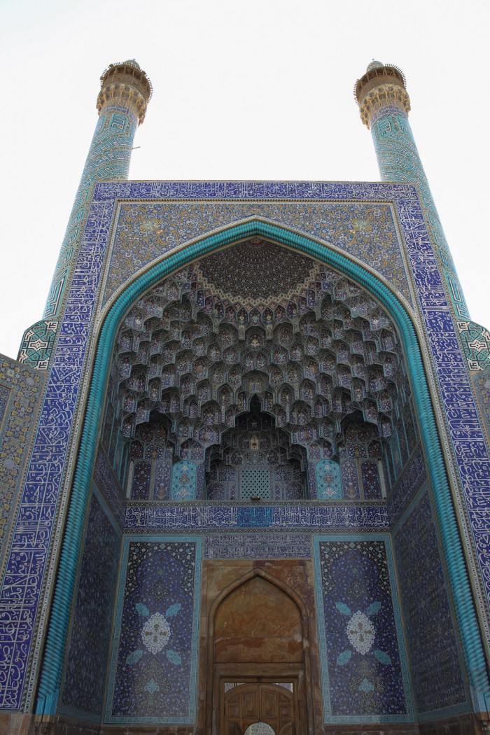 Shah Mosque entrance
